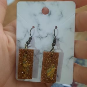Resin earrings